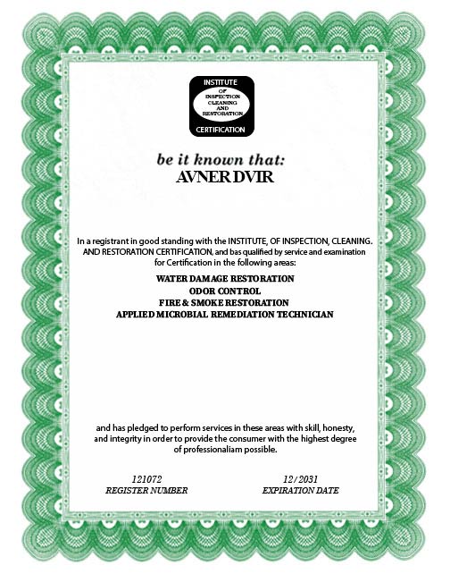 Our Certifications – Trusted, Certified Water Damage Professionals in Long Beach, CA